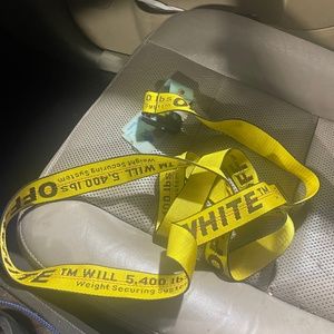 Off white belt